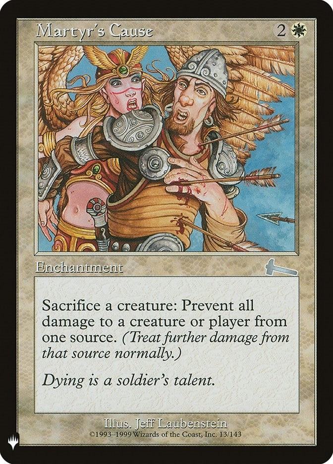 Martyr's Cause (13) (The List Reprints)