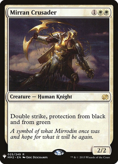 Mirran Crusader (025/249) (The List Reprints)