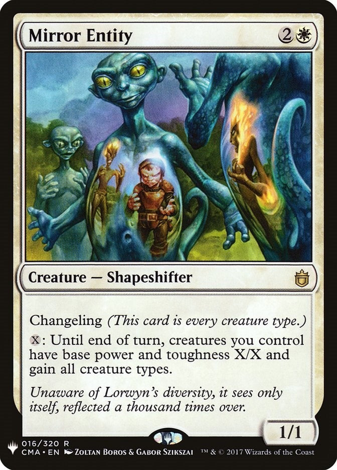 Mirror Entity (CMA) (016/320) (The List Reprints)