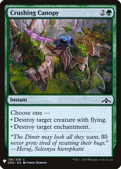 Crushing Canopy (126) (The List Reprints)