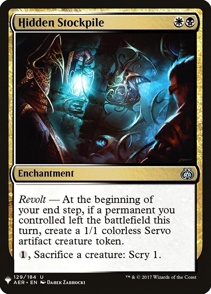 Hidden Stockpile (129) (The List Reprints)