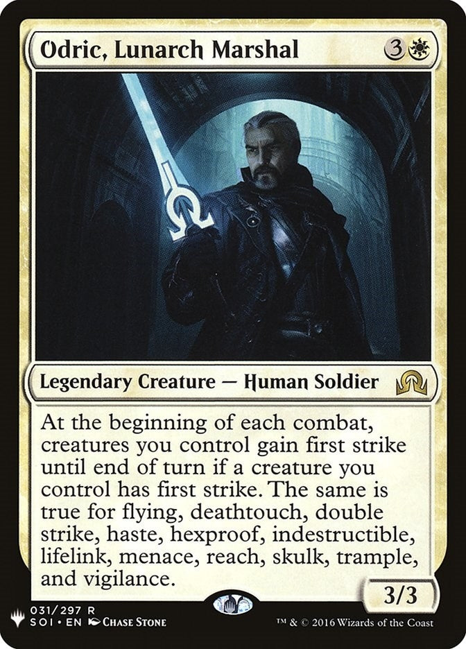 Odric, Lunarch Marshal (031/297) (The List Reprints)