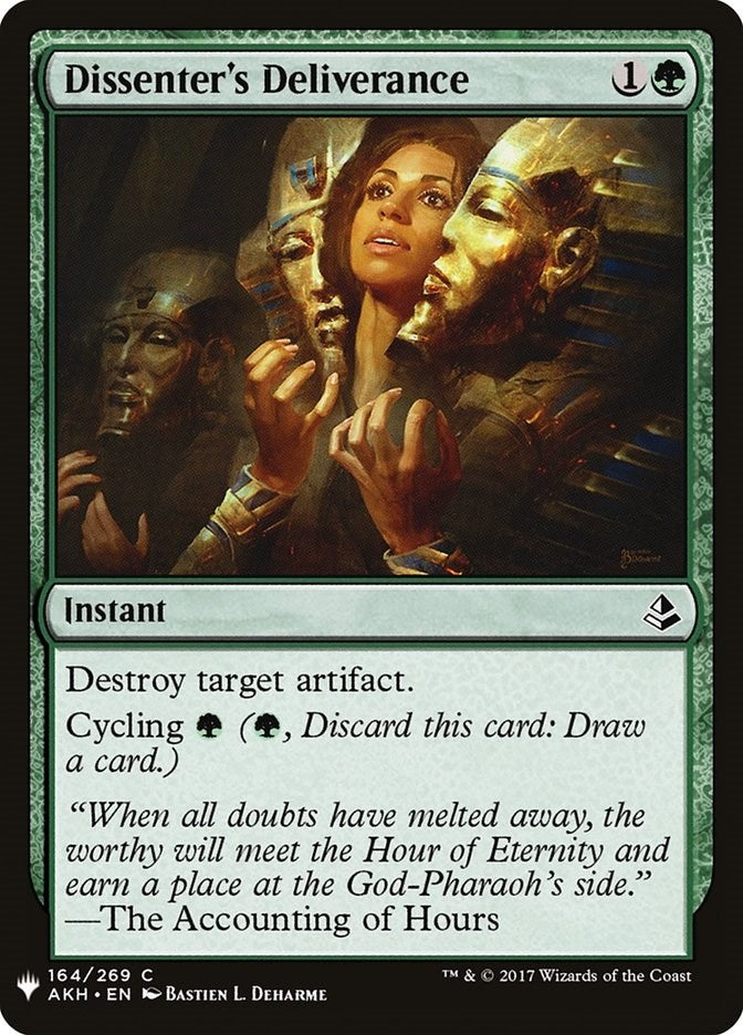 Dissenter's Deliverance (164) (The List Reprints)