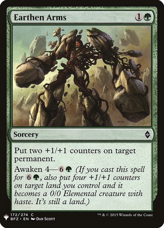 Earthen Arms (172) (The List Reprints)