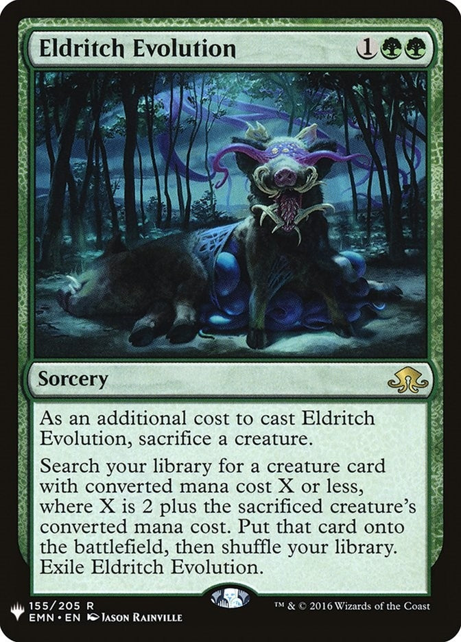 Eldritch Evolution (155) (The List Reprints)