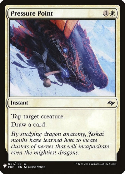 Pressure Point (21) (The List Reprints)