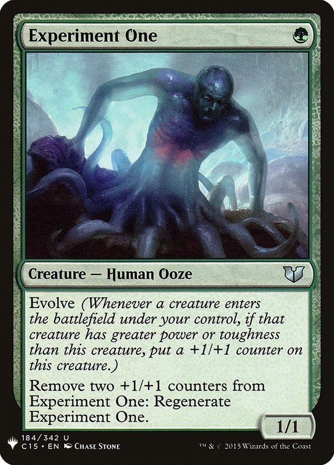 Experiment One (184) (The List Reprints)
