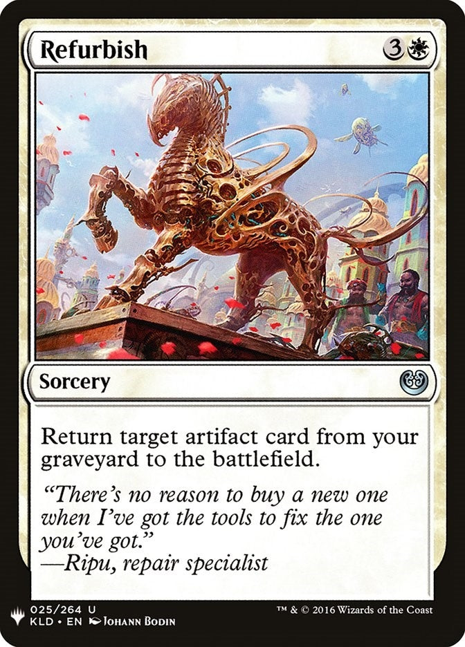 Refurbish (25) (The List Reprints)