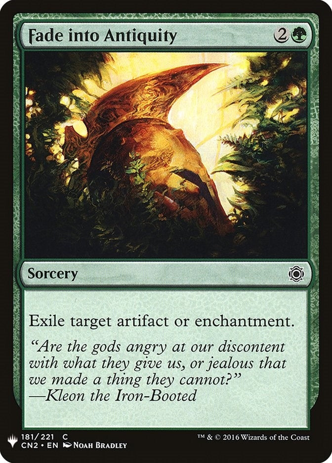 Fade into Antiquity (181) (The List Reprints)