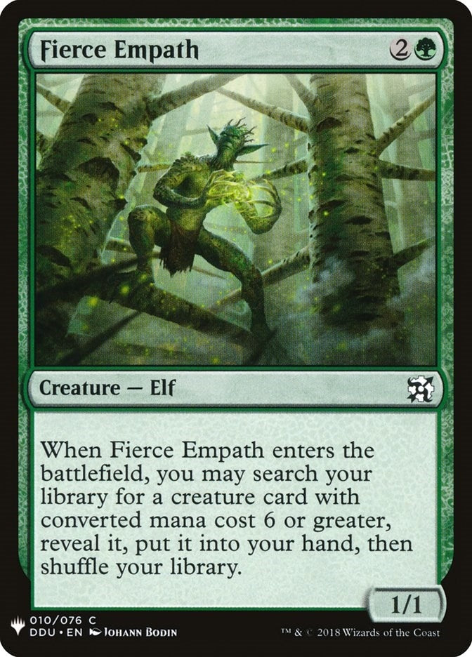 Fierce Empath (10) (The List Reprints)