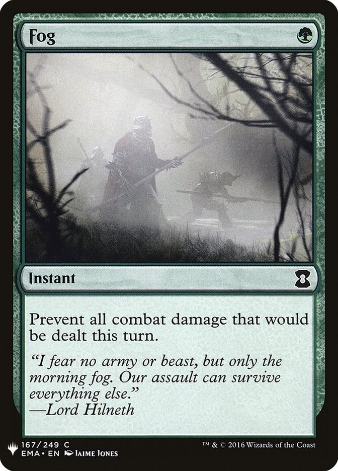Fog (167) (The List Reprints)