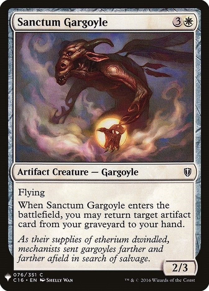 Sanctum Gargoyle (76) (The List Reprints)