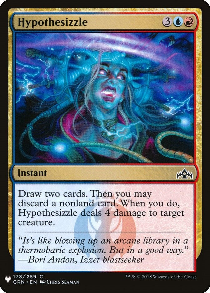 Hypothesizzle (178) (The List Reprints)