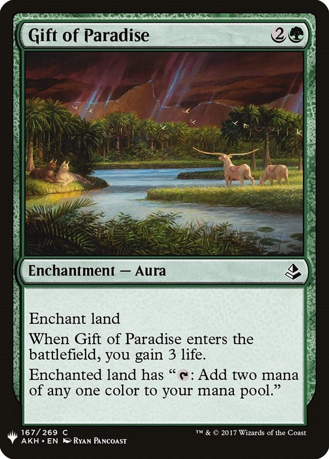 Gift of Paradise (167) (The List Reprints)