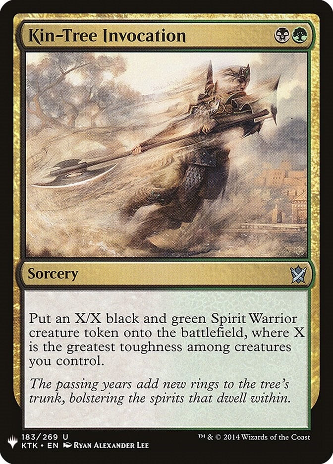 Kin-Tree Invocation (183) (The List Reprints)