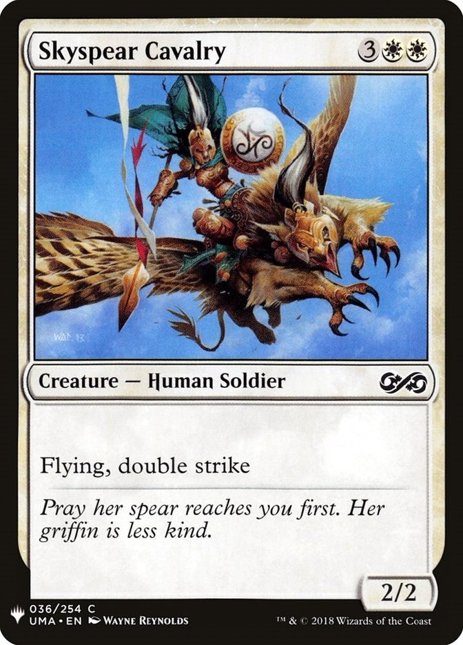 Skyspear Cavalry (36) (The List Reprints)