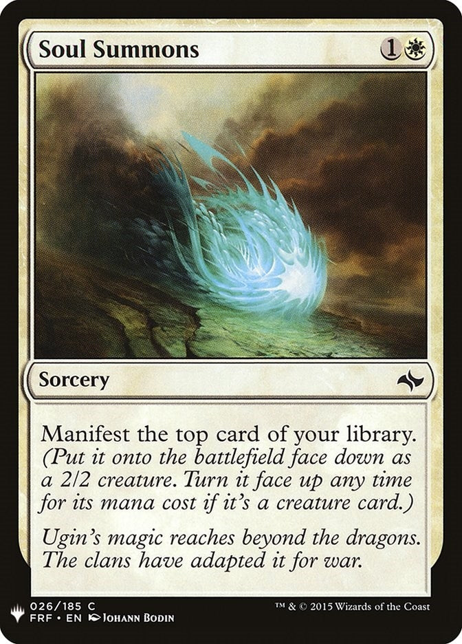Soul Summons (26) (The List Reprints)