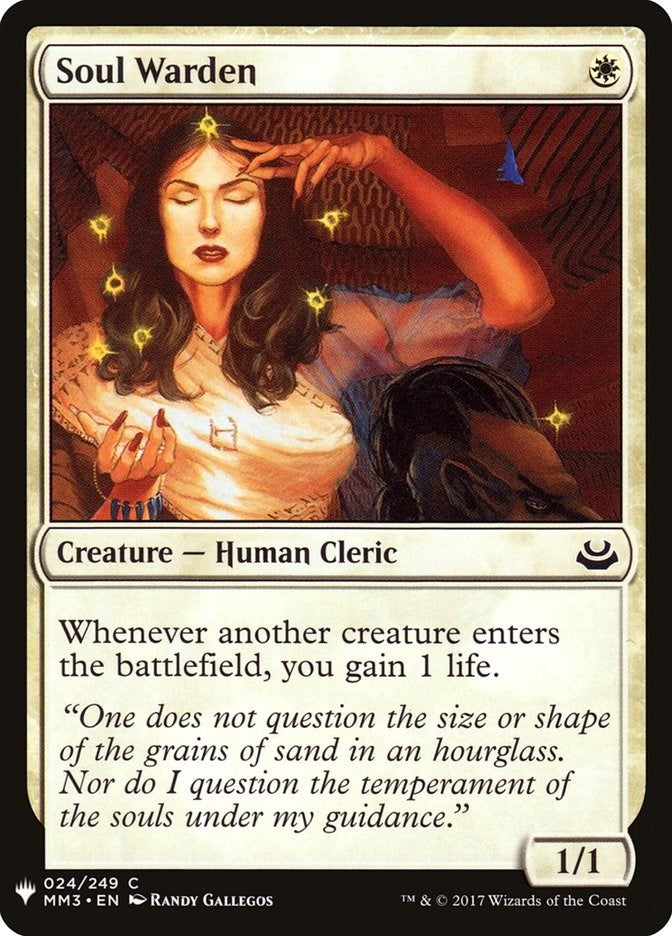 Soul Warden (24) (The List Reprints)