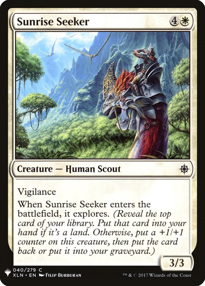Sunrise Seeker (40) (The List Reprints)