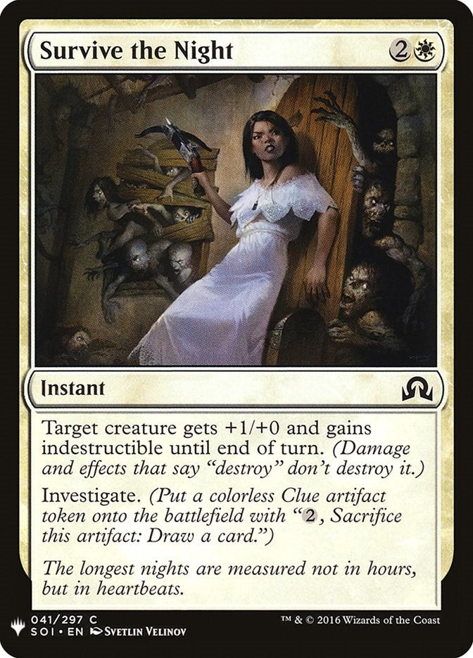 Survive the Night (41) (The List Reprints)