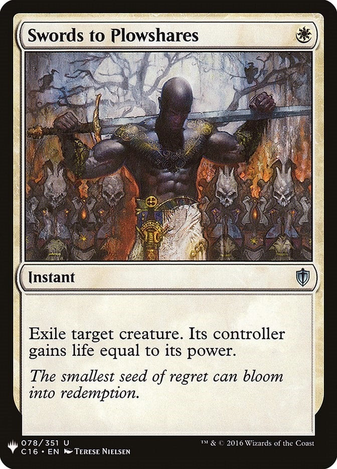 Swords to Plowshares (C16) (78) (The List Reprints)
