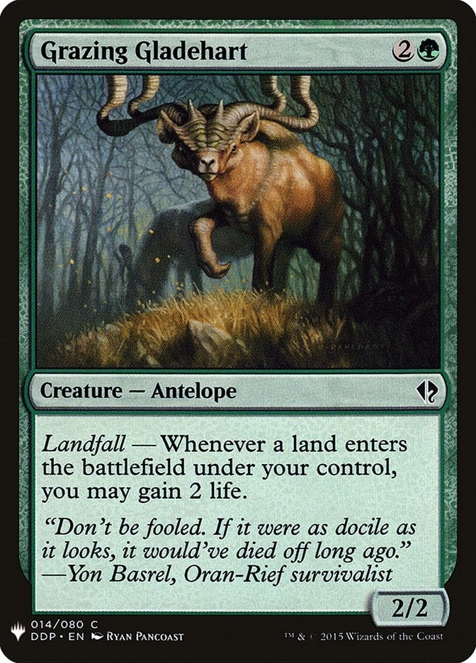 Grazing Gladehart (14) (The List Reprints)
