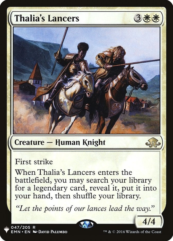 Thalia's Lancers (047/205) (The List Reprints)