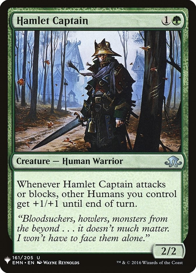 Hamlet Captain (161) (The List Reprints)