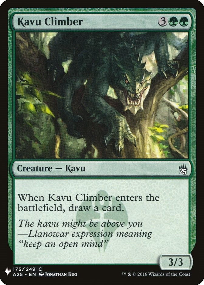 Kavu Climber (175) (The List Reprints)