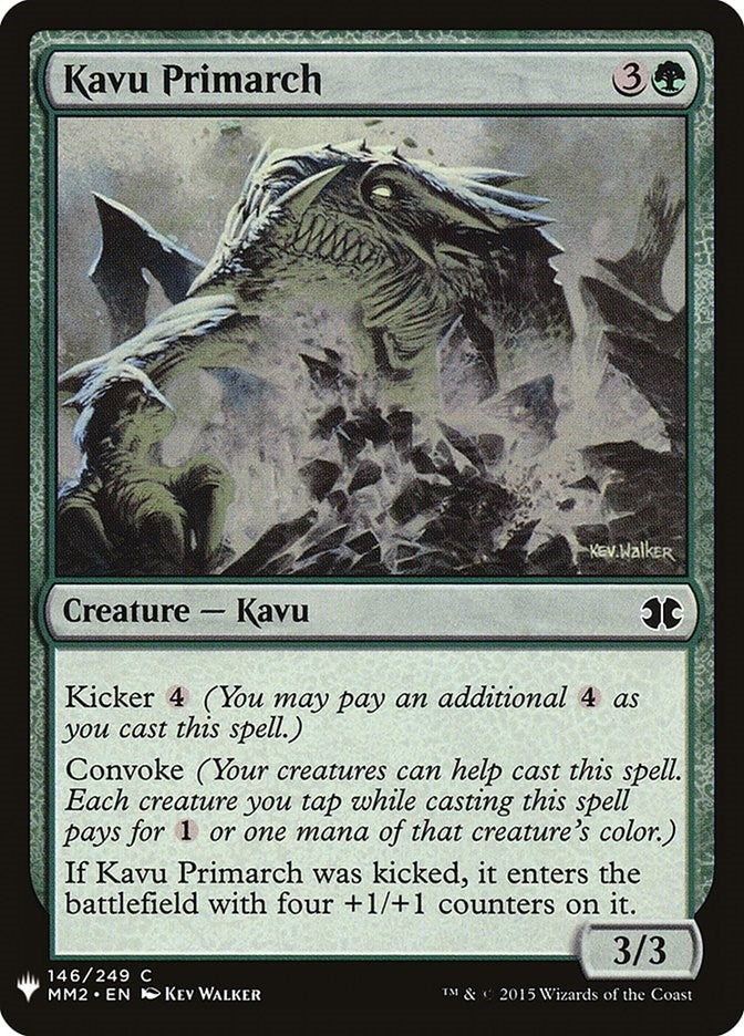 Kavu Primarch (146) (The List Reprints)