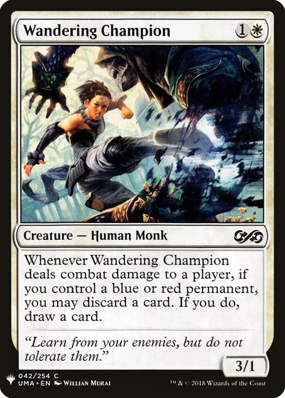 Wandering Champion (42) (The List Reprints)