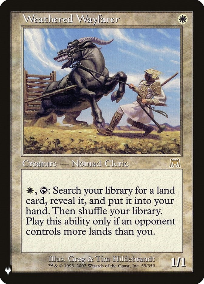 Image for Weathered Wayfarer (59) - Magic: The Gathering