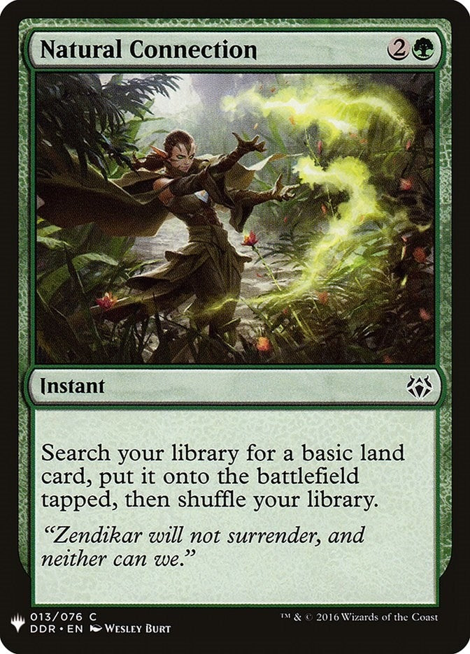 Natural Connection (13) (The List Reprints)