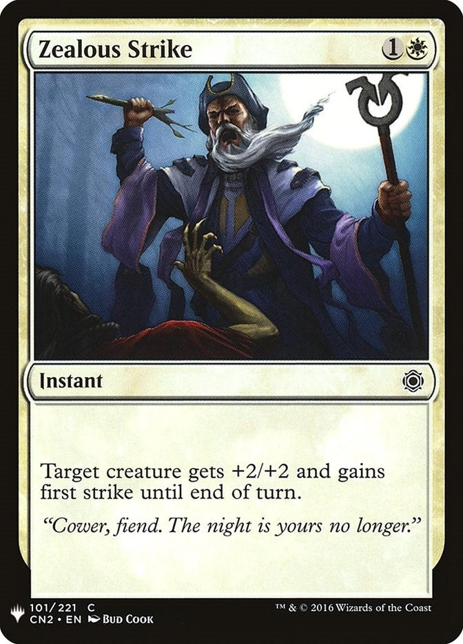 Zealous Strike (101) (The List Reprints)