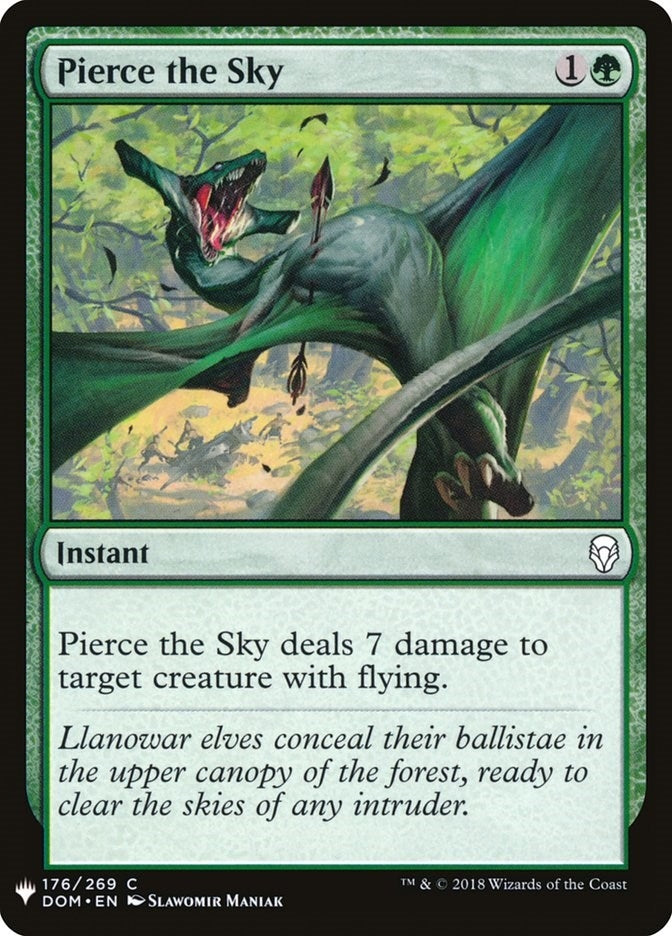 Pierce the Sky (176) (The List Reprints)
