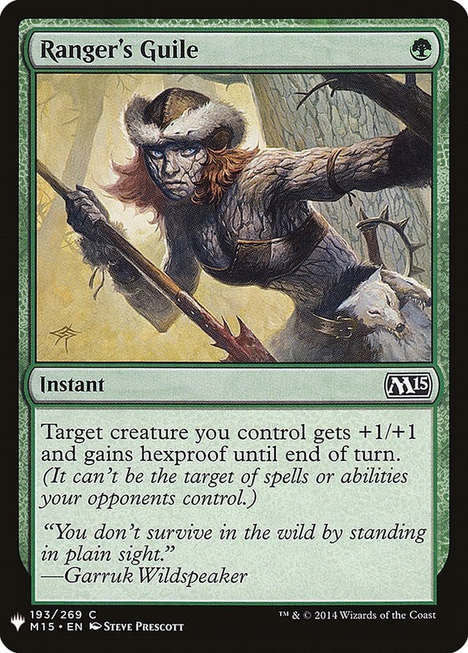 Ranger's Guile (193) (The List Reprints)