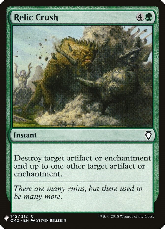 Relic Crush (142) (The List Reprints)