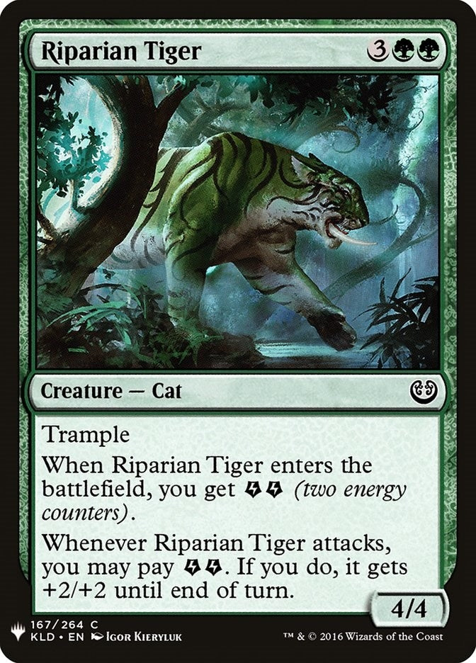 Riparian Tiger (167) (The List Reprints)
