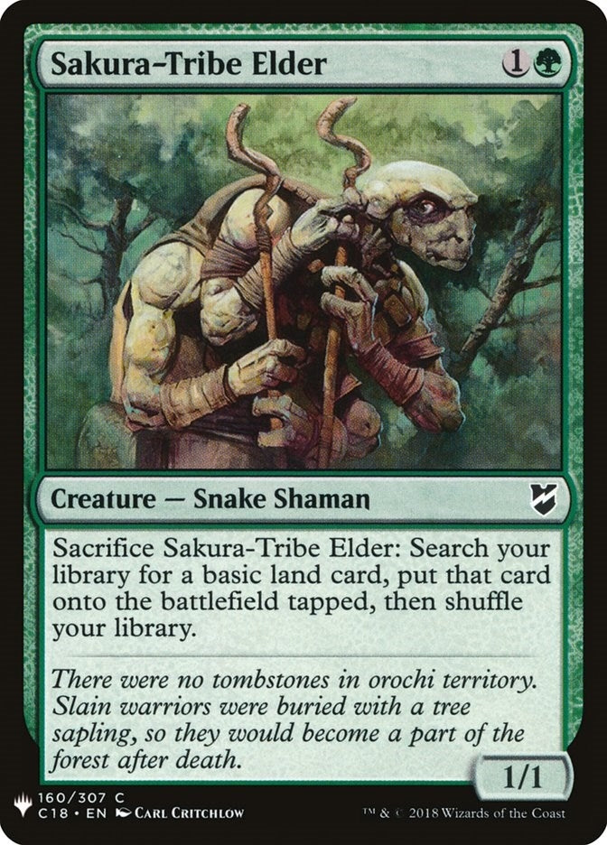 Sakura-Tribe Elder (160) (The List Reprints)