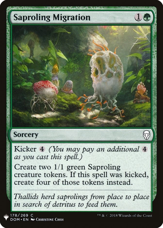 Saproling Migration (178) (The List Reprints)