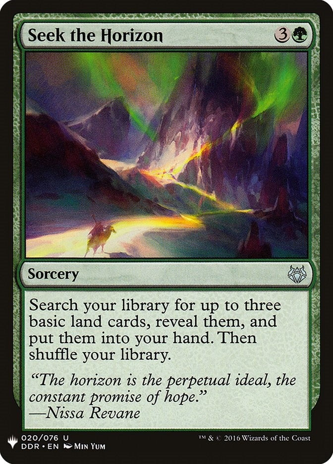 Seek the Horizon (20) (The List Reprints)