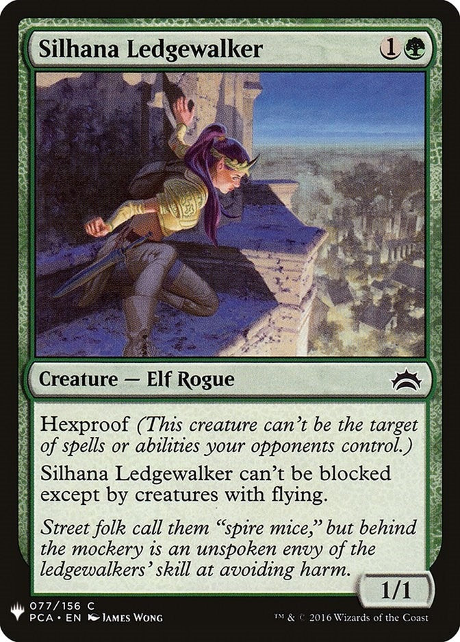 Silhana Ledgewalker (77) (The List Reprints)