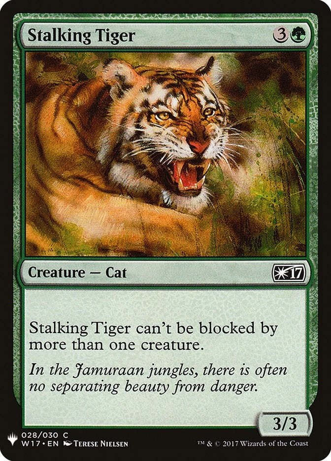Stalking Tiger (28) (The List Reprints)