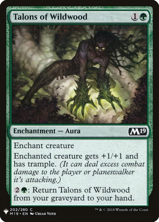 Talons of Wildwood (202) (The List Reprints)