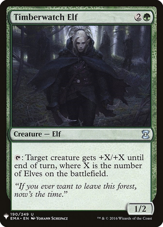 Timberwatch Elf (190) (The List Reprints)