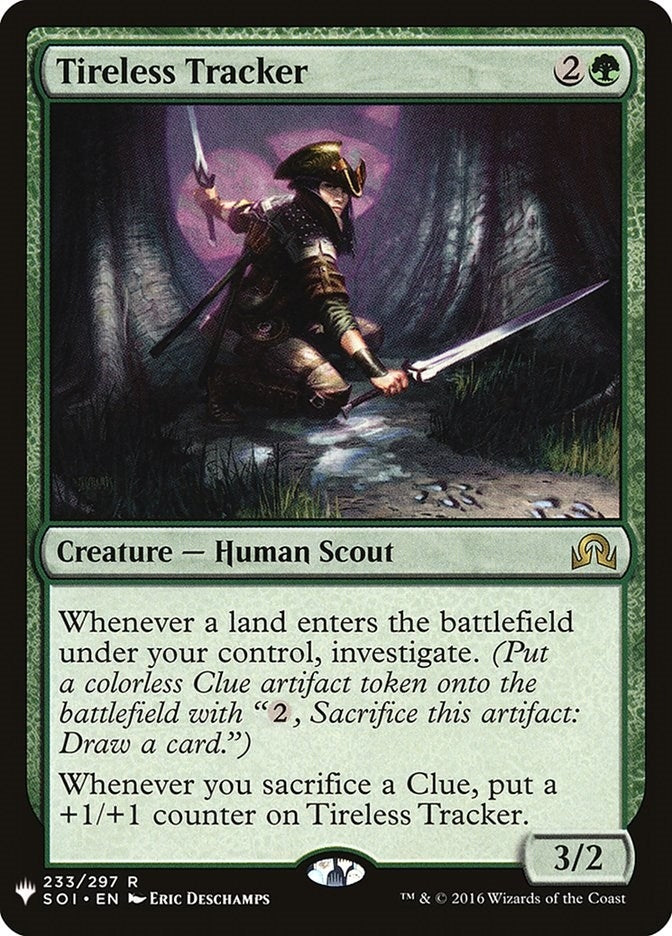 Tireless Tracker (233) (The List Reprints)