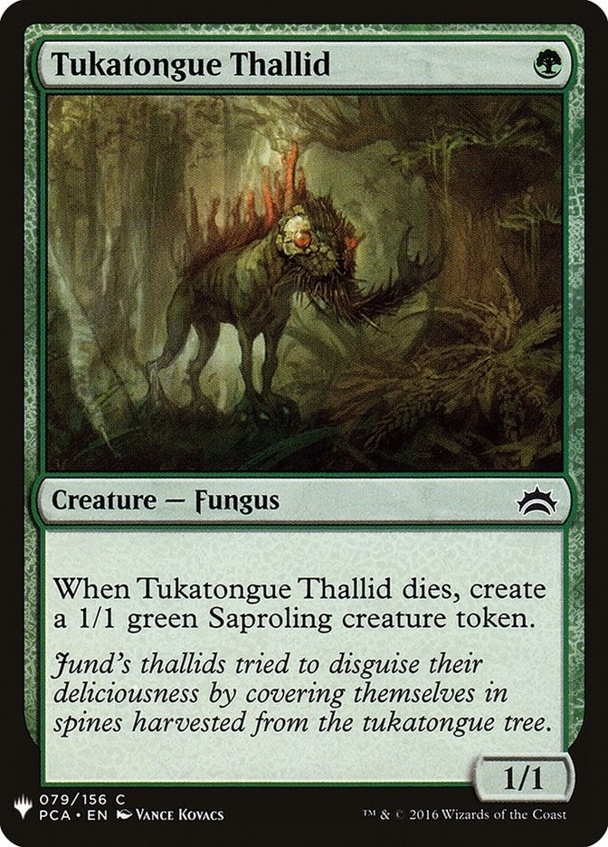 Image for Tukatongue Thallid (79) - Magic: The Gathering
