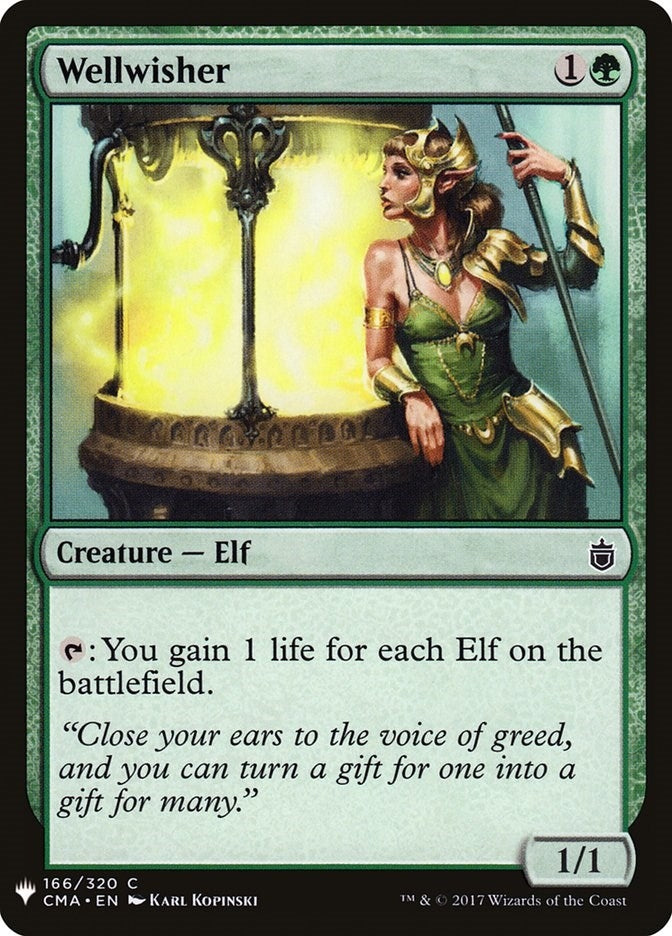 Wellwisher (166) (The List Reprints)