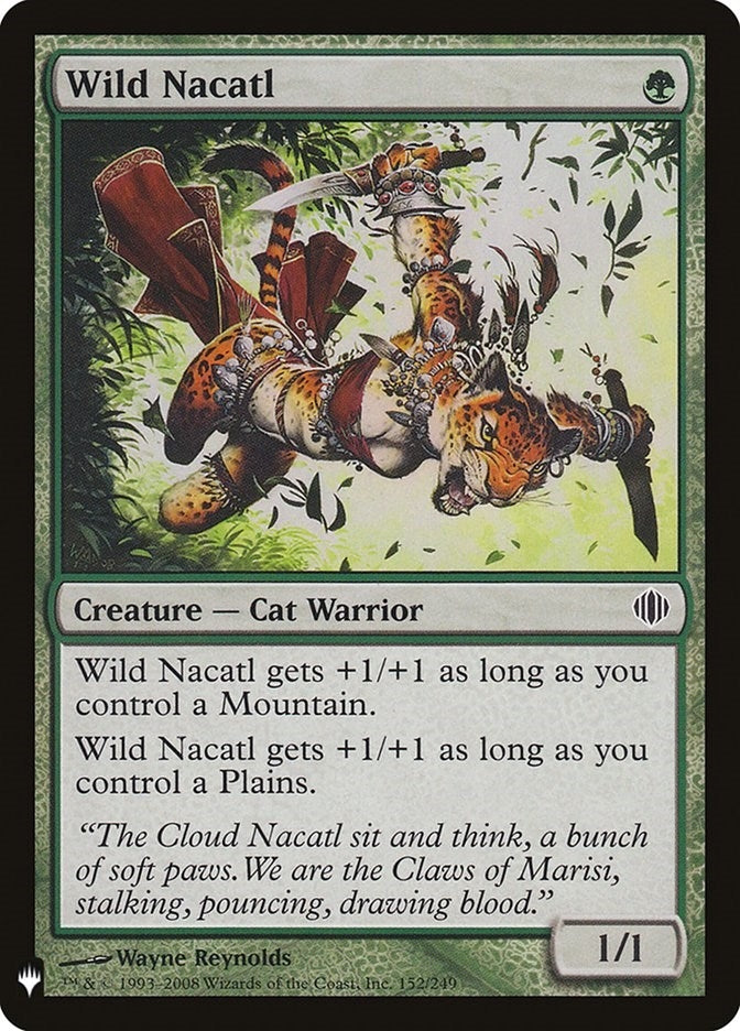 Wild Nacatl (152) (The List Reprints)