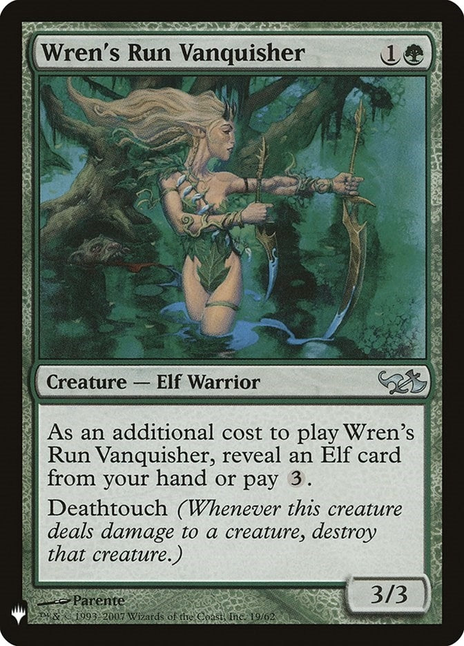 Wren's Run Vanquisher (19) (The List Reprints)
